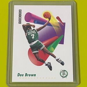 Dee Brown #13 1991-92 Skybox Basketball Trading Card